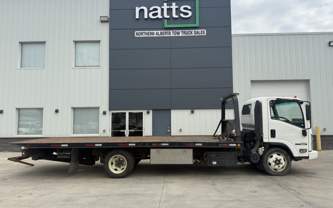 2018 ISUZU CABOVER W/ MILLER 21′ SERIES 12 CARRIER – STOCK # 3335